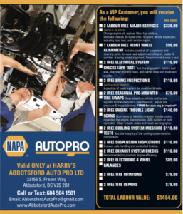 Abbotsford Auto VIP Program